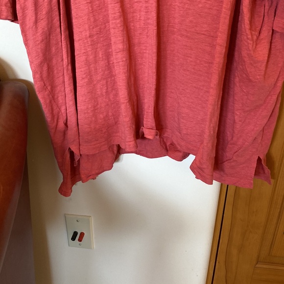 Eileen Fisher Pink V-Neck Tunic - Picture 4 of 7